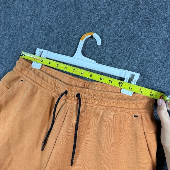 Nike Sportswear Orange Tech Fleece Tapered Joggers Mens Large #1165 - Picture 5 of 10